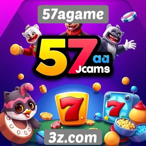 Plataforma 57agame oferece jogos variados para todos os públicos