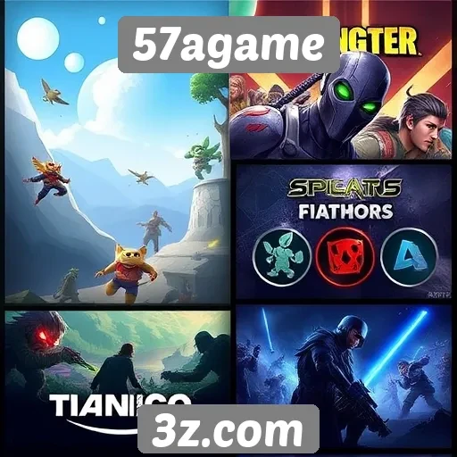 Destaques dos jogos mais populares no 57agame