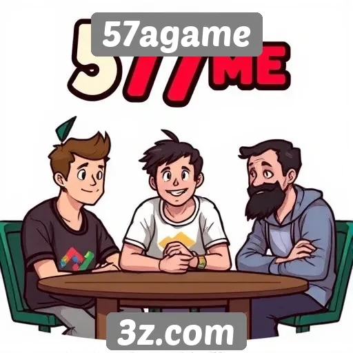 Entrevista com criadores de conteúdo do 57agame